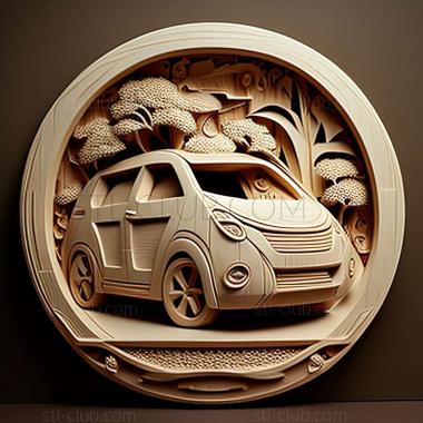 3D модель Nissan Presage (STL)